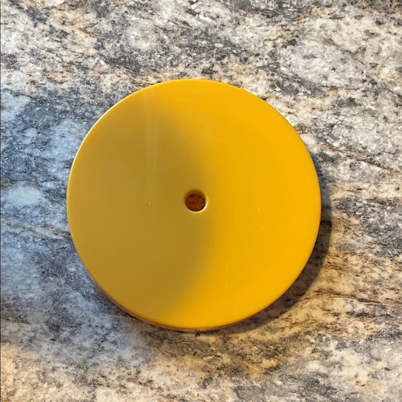 Starbucks Blue Tumbler with Yellow Lid - Picture 3 of 6